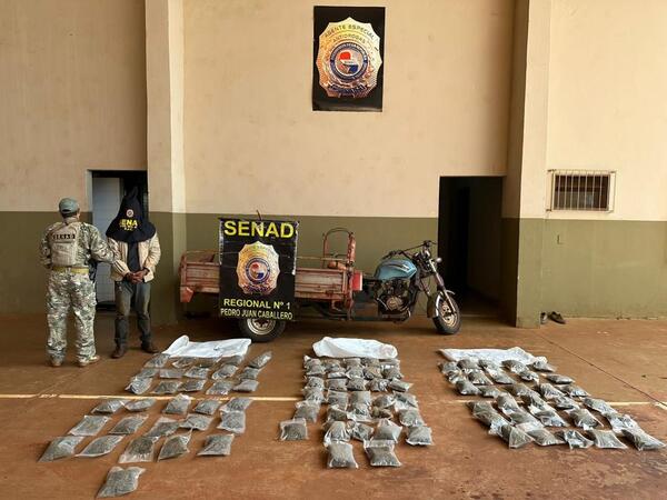 Interceptan “moto carro narco” en Amambay | 1000 Noticias