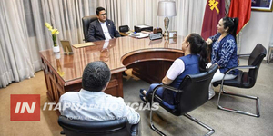 CHRISTIAN RÍOS: “ESTAMOS TRABAJANDO BIEN Y COMPROMETIDOS CON LA GENTE” - Itapúa Noticias