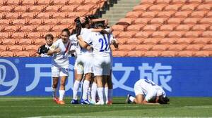 Albirroja femenina dio todo y logró la victoria