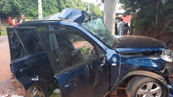 Joven de 22 años fallece en aparatoso accidente en Capiatá