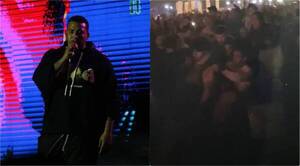 [VIDEO] ¿Le cantó 'Salí con tu mujer' y se armó la pelea en show de Don Omar?