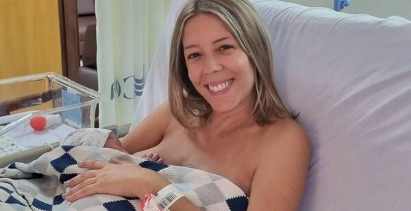 ¡Denise Hutter fue mamita por segunda vez!