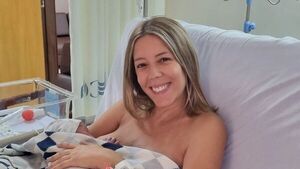 Denise Hutter dio la bienvenida a su segundo hijo