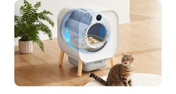 Caja de arena inteligente para gatos - Mascotas - ABC Color