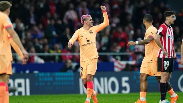 Griezmann marca la diferencia para el Atlético de Madrid