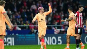 Griezmann marca la diferencia para el Atlético de Madrid