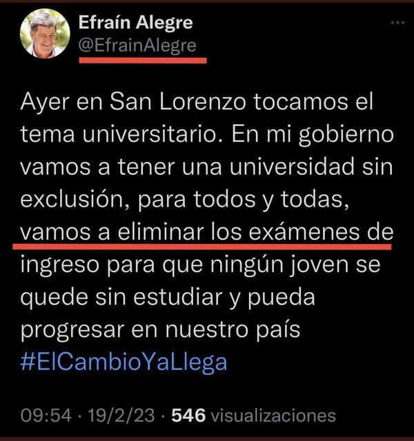 Diario HOY | Exdirector de Becal cuestiona otra iniciativa populista de Alegre