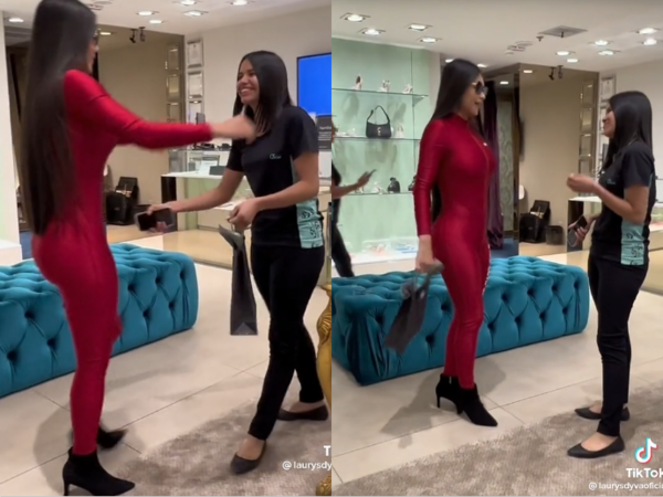 (VIDEO) Laurys Dyva tuvo una urgencia en un shopping y una jovencita la salvó: “Por más mujeres así”