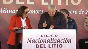 Lopez Obrador nacionaliza el litio mexicano