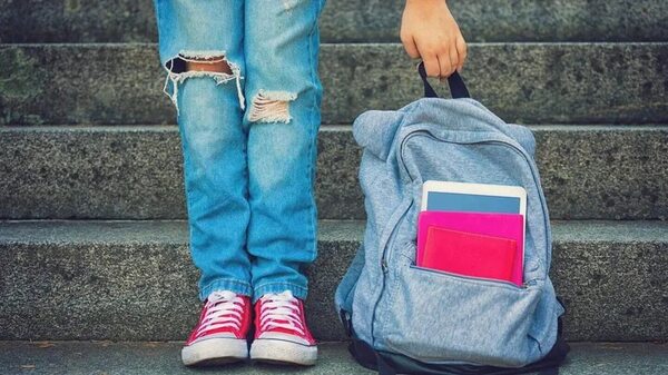 Mucho peso de la mochila escolar puede afectar la columna de los niños - Estilo de vida - ABC Color