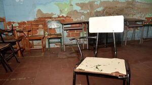 Inician clases 1.218.000 estudiantes con aulas que siguen en mal estado