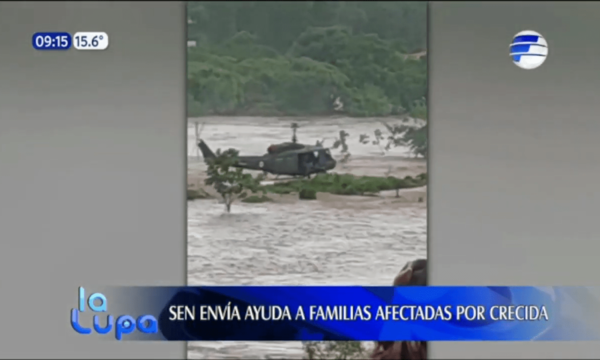 Desborde del Aquidabán genera inundación y aislamiento | Telefuturo