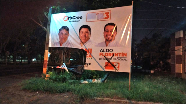 Destrucción de carteles de Yo Creo es señal de desesperación, aseguran - La Clave
