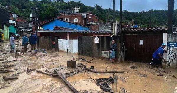 La Nación / Brasil: temporal causa 36 muertos en el estado de Sao Paulo