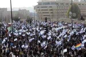 Miles de israelíes vuelven a las calles contra la reforma judicial de Netanyahu - Mundo - ABC Color