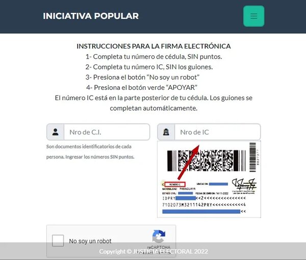 Paso a paso: cómo firmar digitalmente contra el estacionamiento tarifado - Nacionales - ABC Color