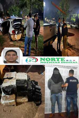 PERSECUCIÓN POLICIAL TERMINA EN LA DETENCIÓN DE UN HOMBRE QUE TRANSPORTABA 300 KG DE MARIHUANA EN SANTA ROSA DEL AGUARAY - La Voz del Norte