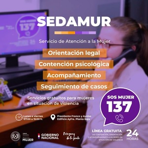  Reiteran la atención gratuita, especializada y confidencial a mujeres víctimas de violencia