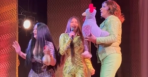 Laurys Dyva conoció a su gemela y son dos gotas de agua