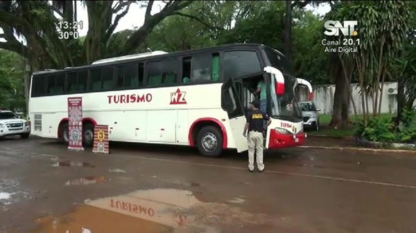 CDE: Retuvieron un narco colectivo - SNT