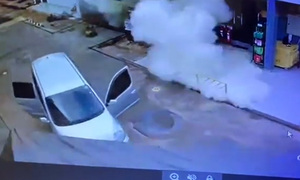 Playeros y guardias frustran intento de robo en Petropar de San Pedro - OviedoPress