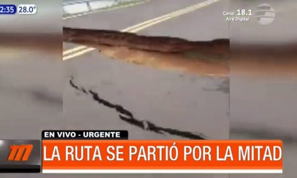 Desborde del río Aquidabán causa destrozos en Horqueta | Telefuturo
