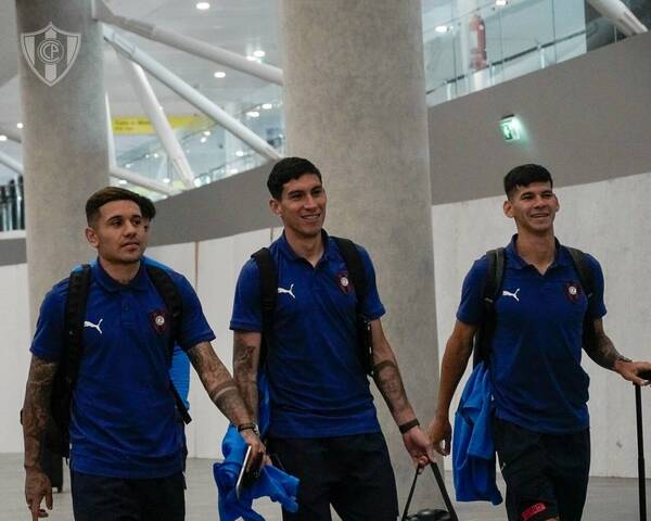 Libertadores: El plantel de Cerro Porteño ya está en Chile