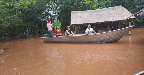 La Nación / Registran localidades aisladas por caminos tras inundaciones en Concepción