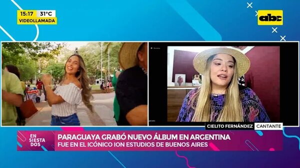 Paraguaya grabará nuevo álbum en Argentina - Ensiestados - ABC Color