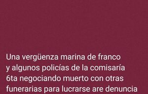 Funeraria pretende monopolizar cadáveres en Franco