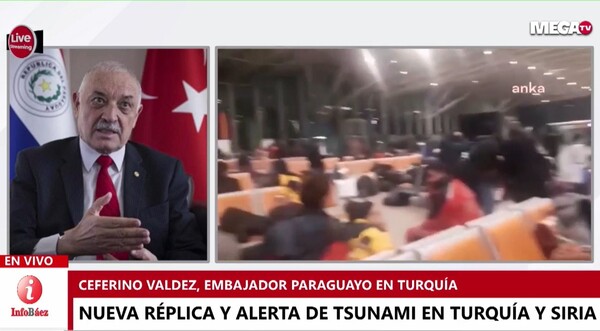 Réplicas de sismos pueden extenderse hasta por un año en Turquía, indicó embajador paraguayo - Megacadena — Últimas Noticias de Paraguay