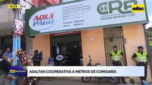 Asaltan cooperativa a metros de una comisaria en Asunción