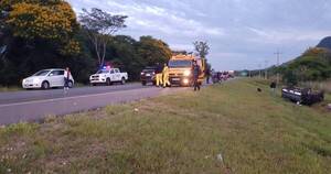 La Nación / Paraguarí: intendente de Encarnación chocó contra un caballo y resultó ileso