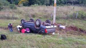 Luis Yd sufre accidente en la ruta | 1000 Noticias