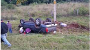 Intendente de Encarnación sufrió un váiro accidente de tránsito