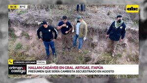 Hallan cadáver en Gral. Artigas, Itapúa - Crimen y castigo - ABC Color