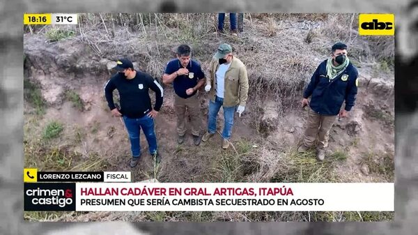Hallan cadáver en Gral. Artigas, Itapúa - Crimen y castigo - ABC Color