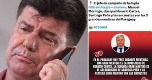 La Nación / Efraín triunfa en sondeo de la hermana de su jefe de campaña