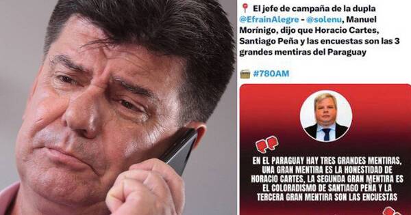 La Nación / Efraín triunfa en sondeo de la hermana de su jefe de campaña