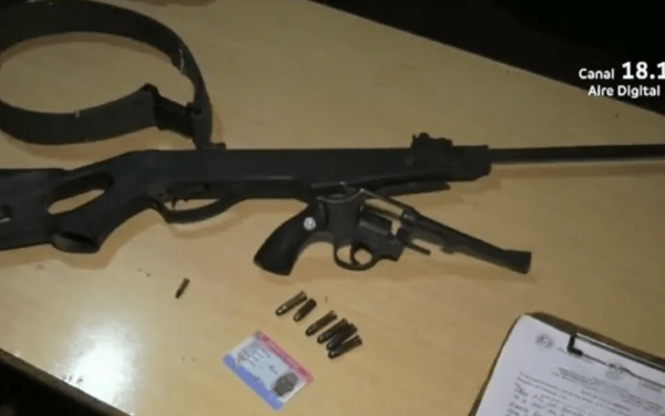 Un hombre fue detenido por amenazar de muerte a su familia - Noticiero Paraguay