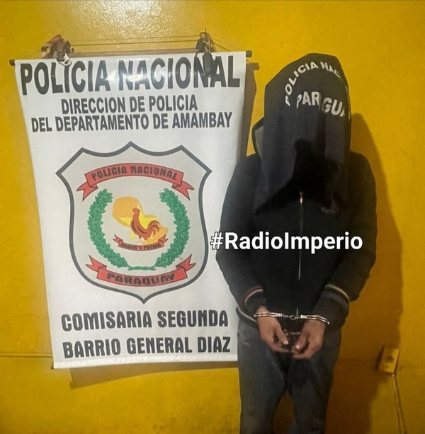 Brasileño fue reducido por vecinos intentando hurtar herramientas de un taller - Radio Imperio