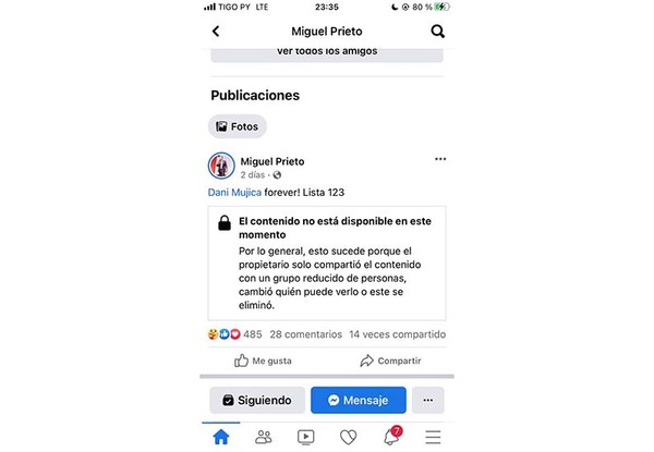 Landy gana encuesta propiciada por “Yo Creo” en redes y Prieto hace borrarla | DIARIO PRIMERA PLANA