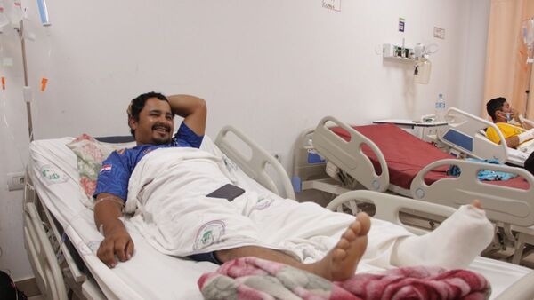 Andamio: "Creí que iba a morir, me da pirĩ cuando miro mi video"