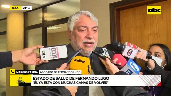 Estado de salud de Fernando Lugo - ABC Noticias - ABC Color