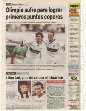 Un día como hoy: Olimpia emprendía rumbo a la tercera Libertadores   - Olimpia - ABC Color
