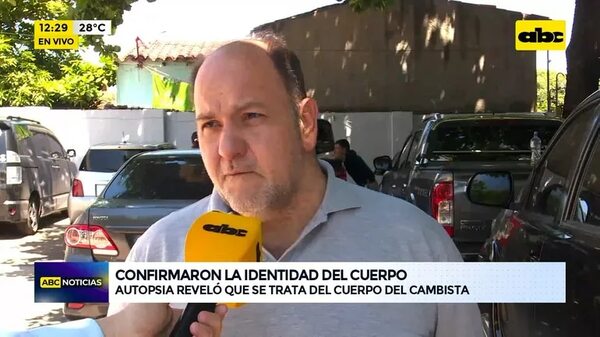 Confirman identidad del cuerpo - ABC Noticias - ABC Color