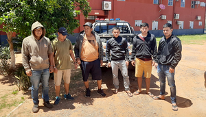 Detenidos por el asesinato de la niña de 12 años fueron trasladados a la cárcel de Coronel Oviedo  - Noticiero Paraguay