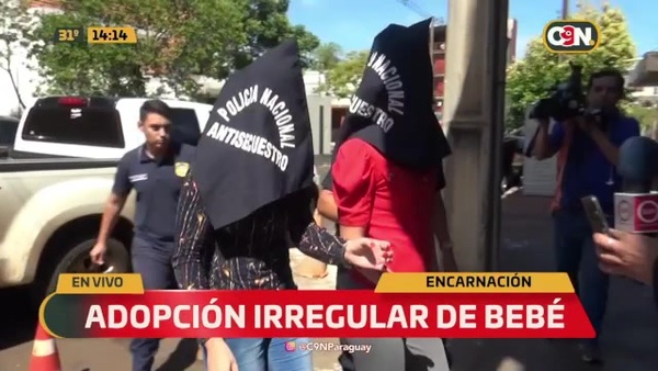Adopción irregular de una bebé en Encarnación - C9N