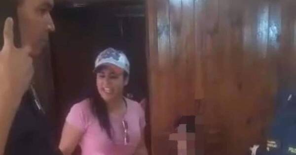 La Nación / Agredió a su hijo, a un policía y un periodista mientras denunciaba por violencia a su ex