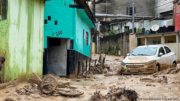 Muertos por históricas lluvias torrenciales en Brasil aumentan a 44 - El Trueno